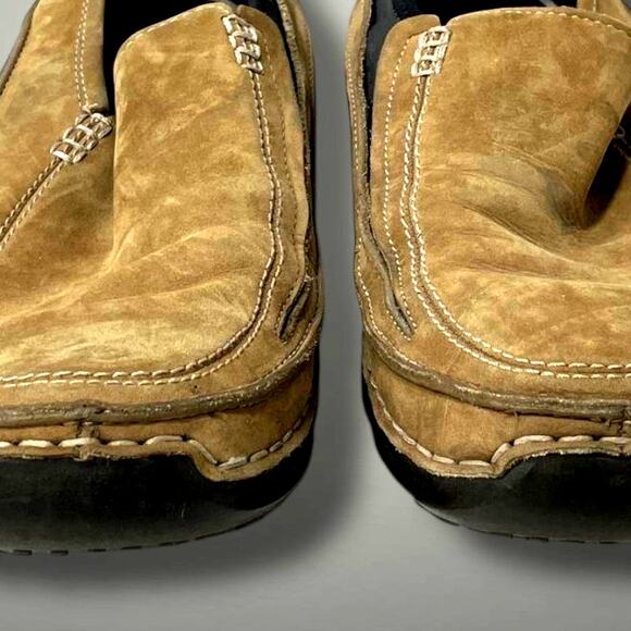 Men\'s Size 11 TIMBERLAND Tan Suede Casual Moccasin Loafers Excellent Condition main image 9